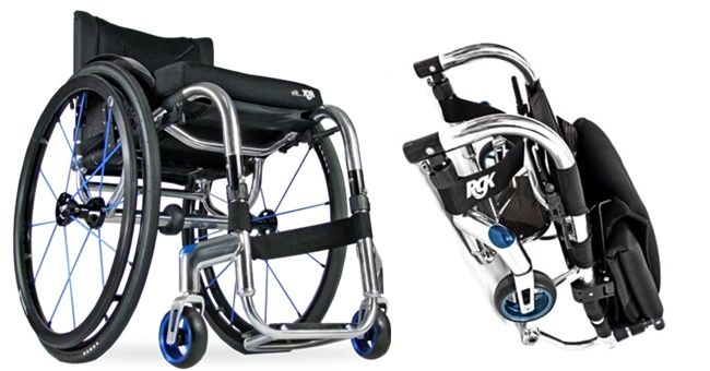 Aktif adaptif tekerlekli sandalye RGK Tiga
