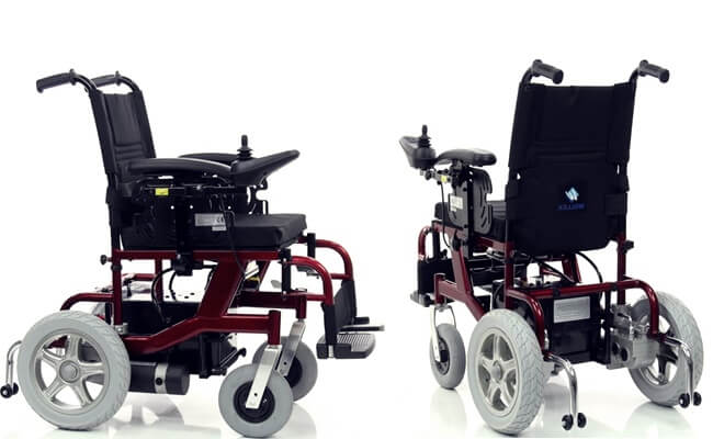 pediatrik akülü tekerlekli sandalye wollex w127